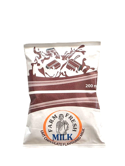 Farm Fresh Milk UHT Chocolate Flavored 200ml Pack