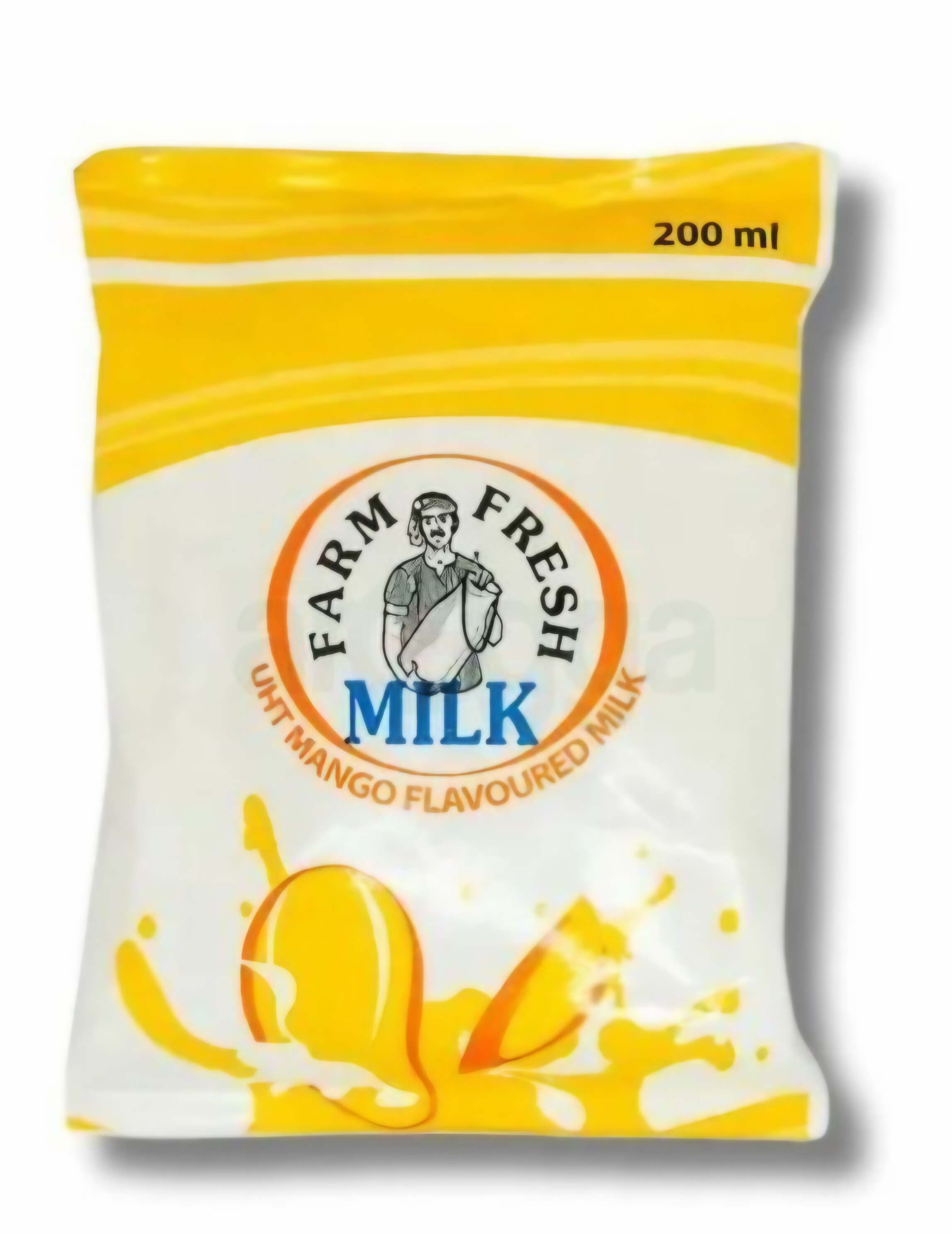 Fram Fresh Milk UHT Mango Flavored 200ml Pack