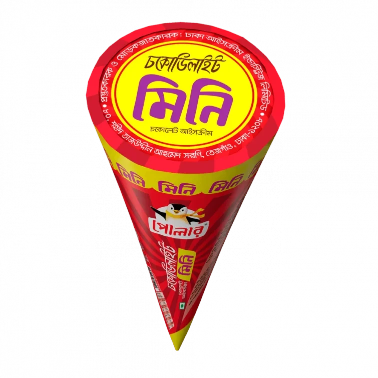 Polar Mini Cone Chocolate  Ice Cream